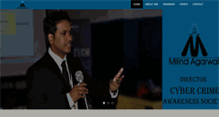 Desktop Screenshot of milindagarwal.com